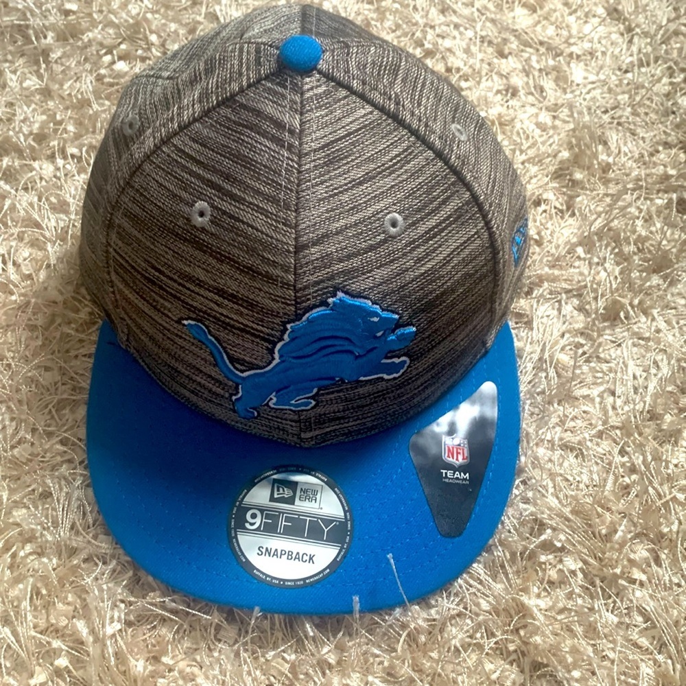 Detroit Lions NFL New Era SnapBack Blurred Trick 950 - OSFA - 2015 2016